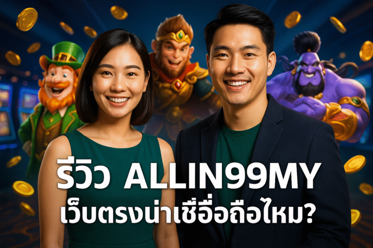 รีวิว ALLIN99MY เว็บตรงน่าเชื่อถือไหม?