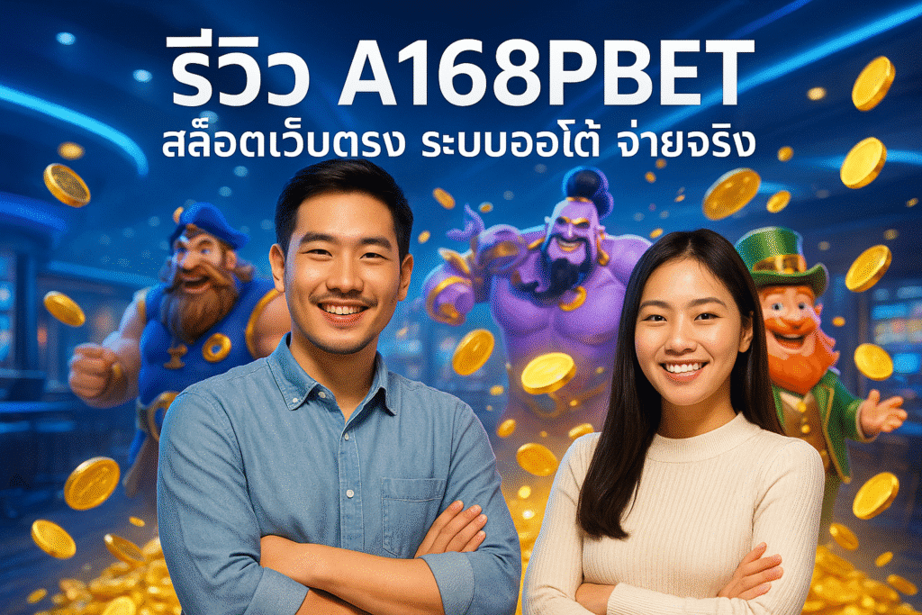 รีวิว A168PBET สล็อตเว็บตรง ระบบออโต้ จ่ายจริง