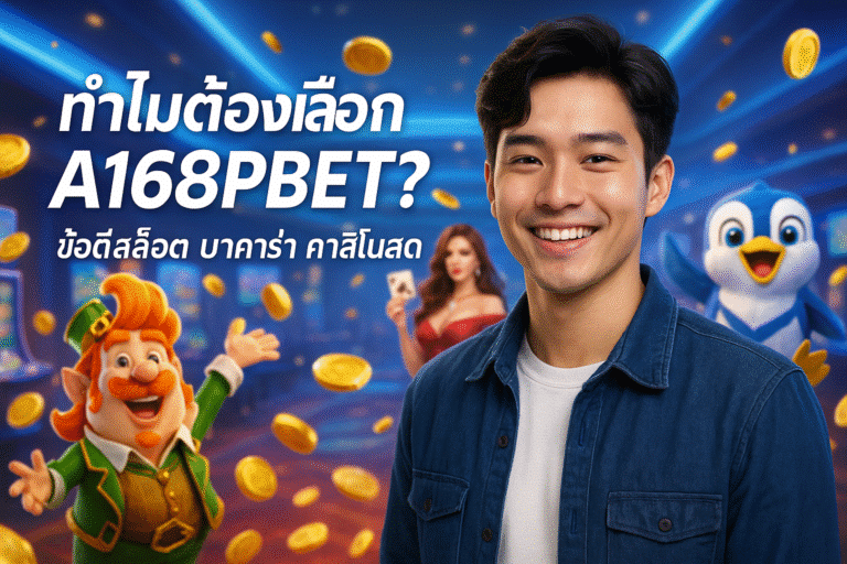 ทำไมต้องเลือก A168PBET?
