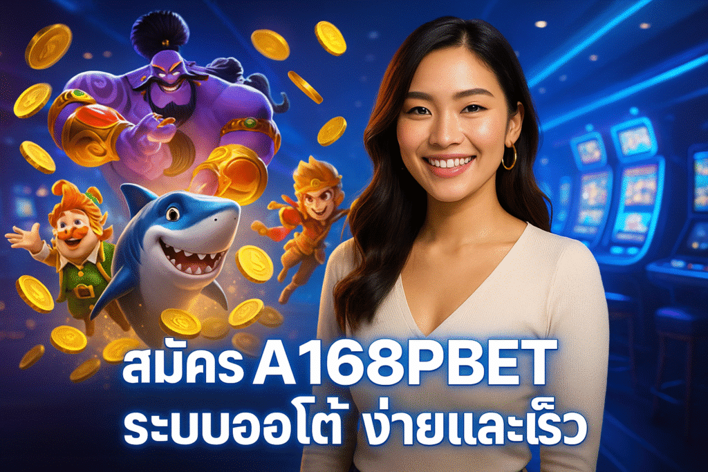 สมัคร A168PBET ระบบออโต้ ง่ายและเร็ว