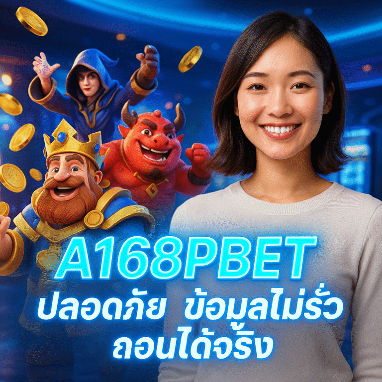 A168PBET ปลอดภัย ข้อมูลไม่รั่ว ถอนได้จริง